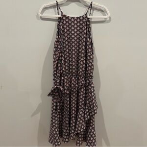 Karen Kane Ruffle Faux Wrap Dress